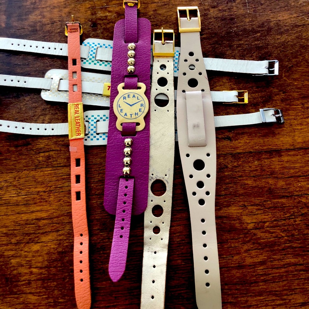 Vintage Leather watch straps